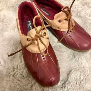 Sperry Women's Saltwater 1-Eye Duck Shoes size 9 EUC